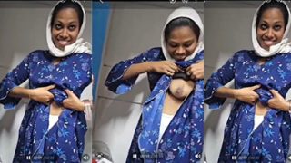 Indian Muslim Girl Show Big Boobs & Hard Fuck Ass