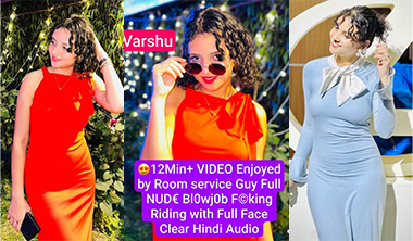 Varshu Most Demanded Video Taking Full Nude Shower MMS