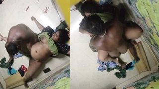 Desi Cheater Horny Tamil Wife Nude Pussy CCTV Record