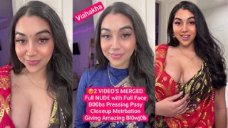 Indian Nri Influencer AKA Vishakha Giving Blowjob