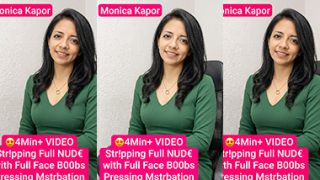 Monika Kapoor Most Surprising Live Show Big Boobs